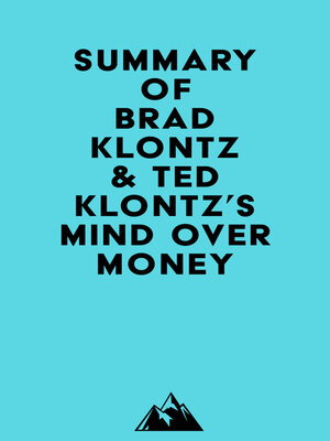 cover image of Summary of Brad Klontz & Ted Klontz's Mind over Money